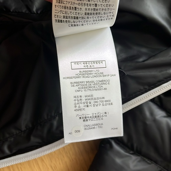 Burberry Black Down Darlington Jacket - Picture 15 of 16